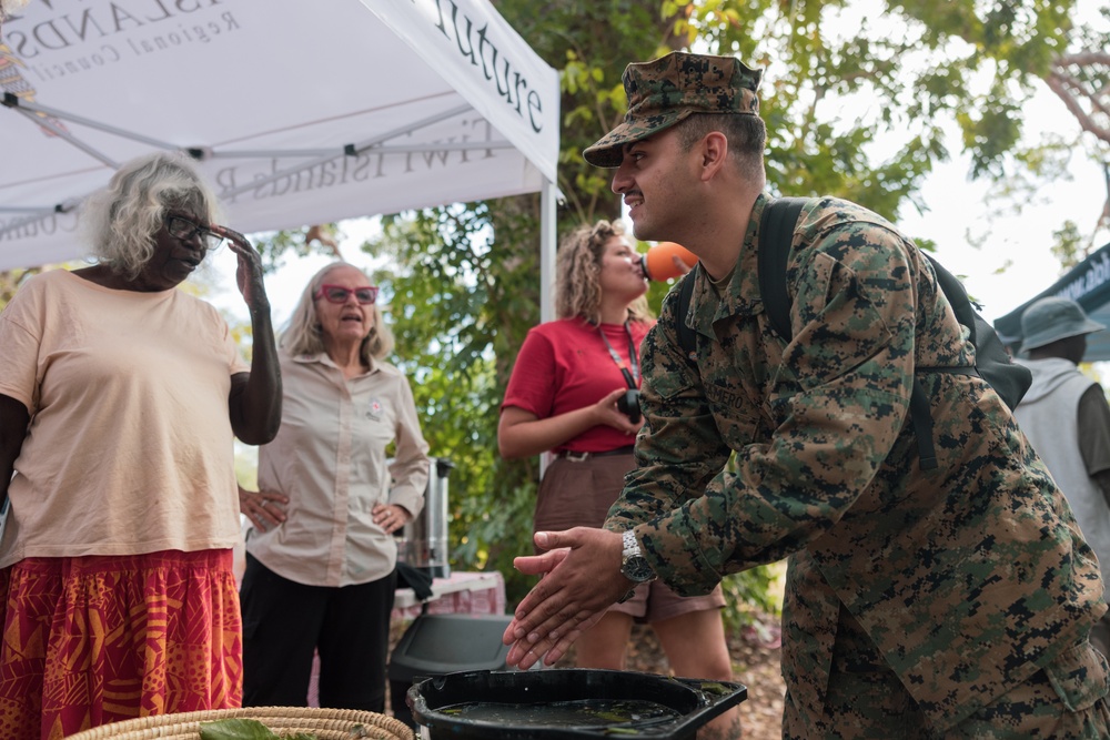 MRF-D 25.3: Marines take part in Tiwi Culture Festival