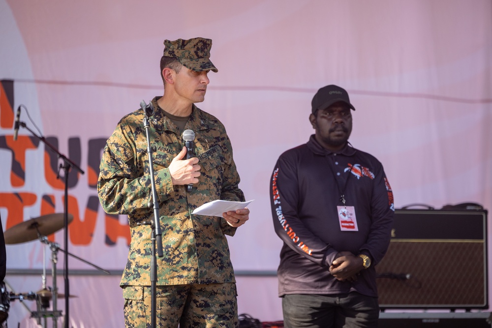 MRF-D 25.3: Marines take part in Tiwi Culture Festival