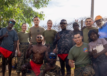 MRF-D 25.3: Marines take part in Tiwi Culture Festival