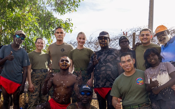 MRF-D 25.3: Marines take part in Tiwi Culture Festival