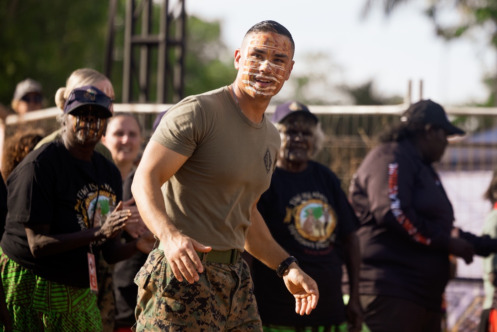 MRF-D 25.3: Marines take part in Tiwi Culture Festival