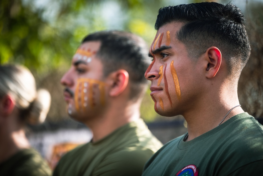 MRF-D 25.3: Marines take part in Tiwi Culture Festival