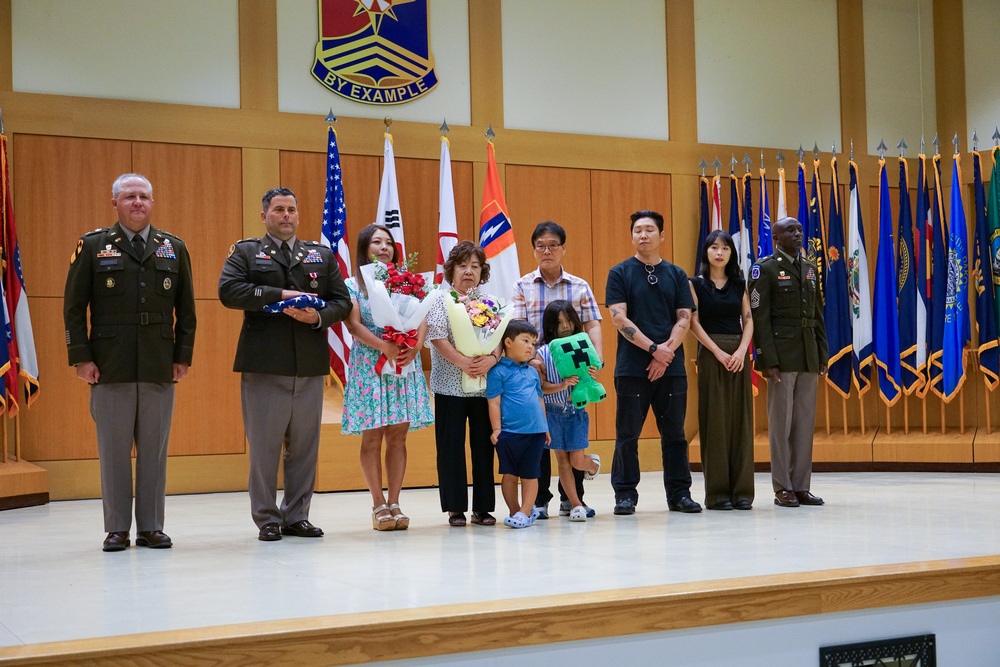 8th Army Retirement Ceremony