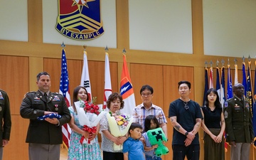 8th Army Retirement Ceremony