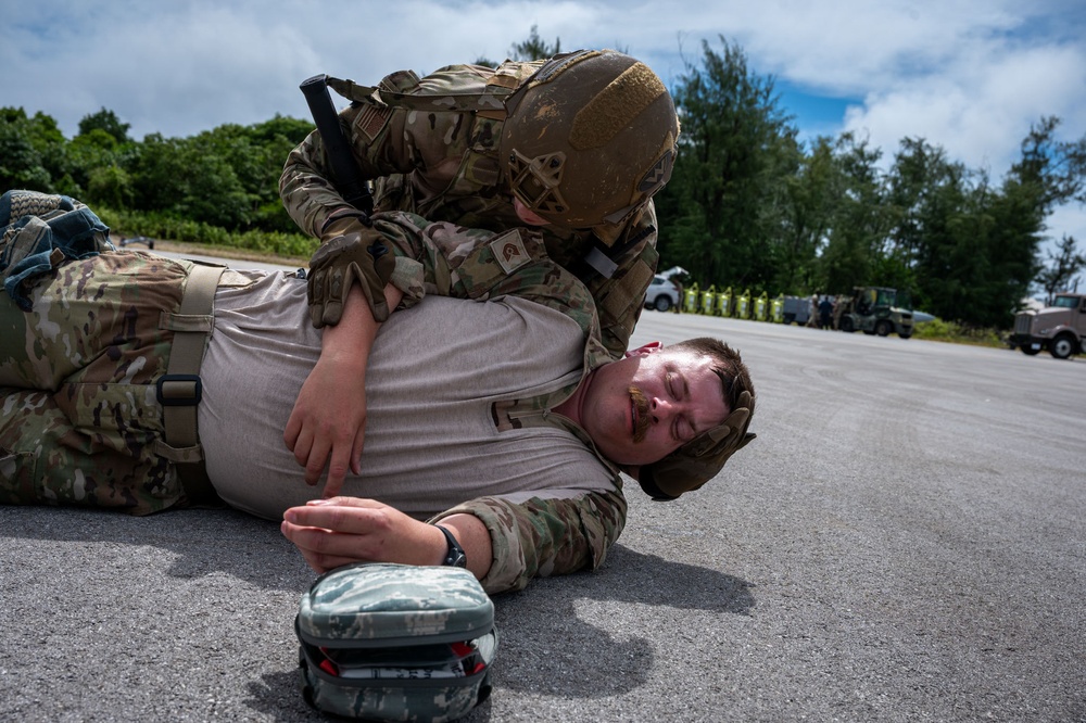 Airmen participate in medical training as part of exercise Resolute Force Pacific 2025