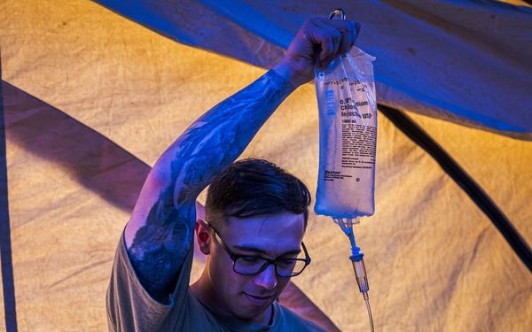 Airmen participate in medical training as part of exercise Resolute Force Pacific 2025