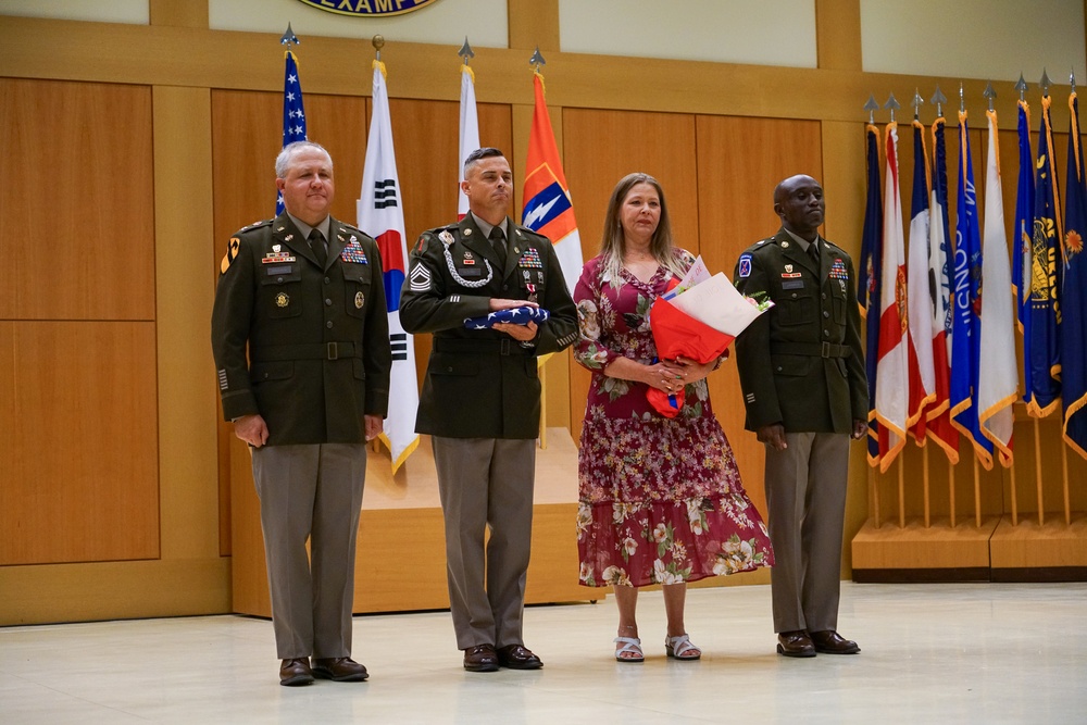 8th Army Retirement Ceremony