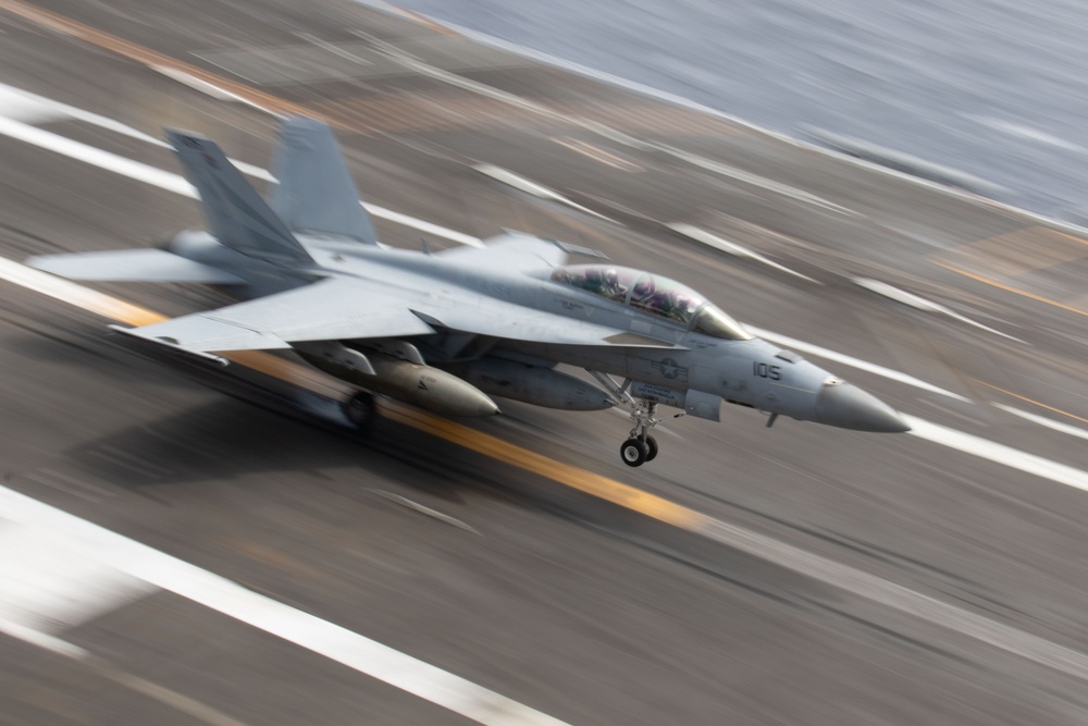 USS Theodore Roosevelt Conducts Flight Operations