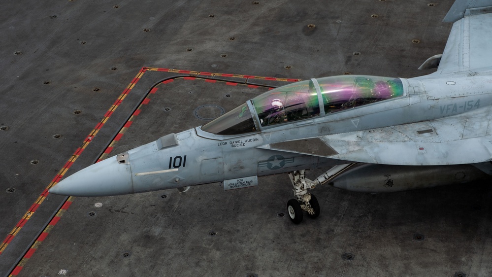 USS Theodore Roosevelt Conducts Flight Operations