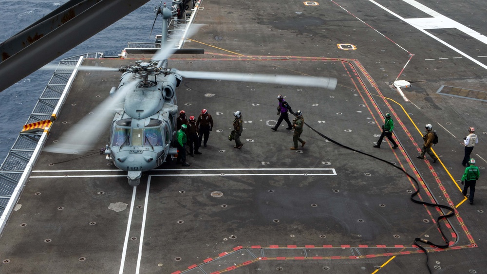 USS Theodore Roosevelt Conducts Flight Operations