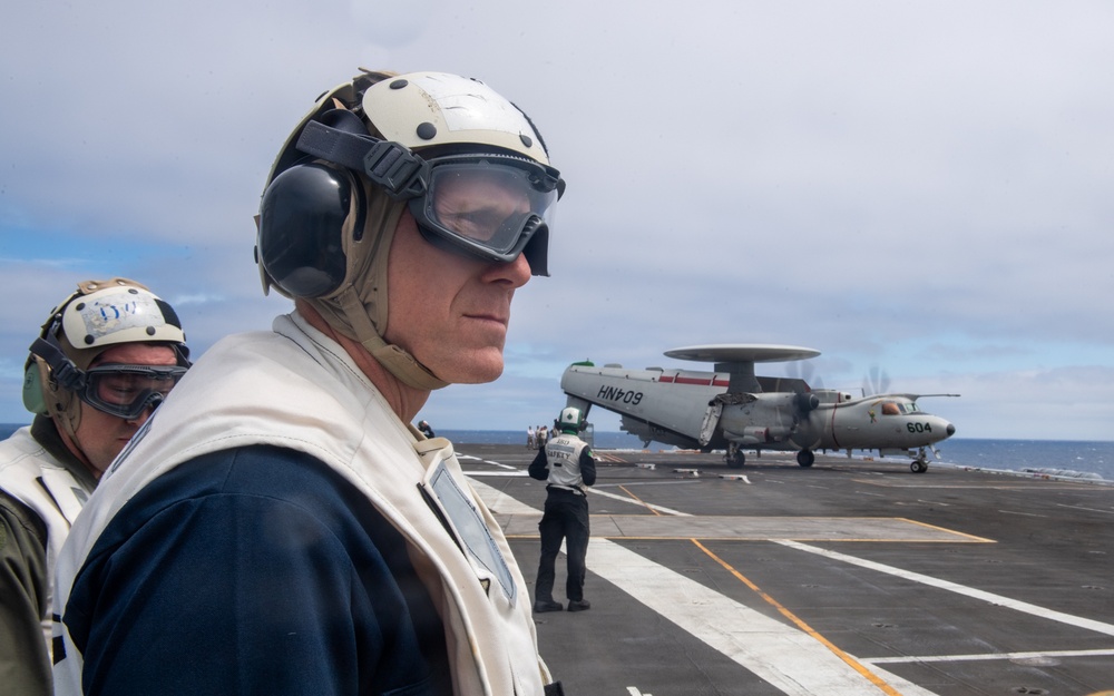 USS Theodore Roosevelt Conducts Flight Operations