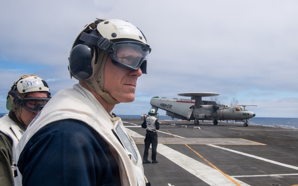 USS Theodore Roosevelt Conducts Flight Operations