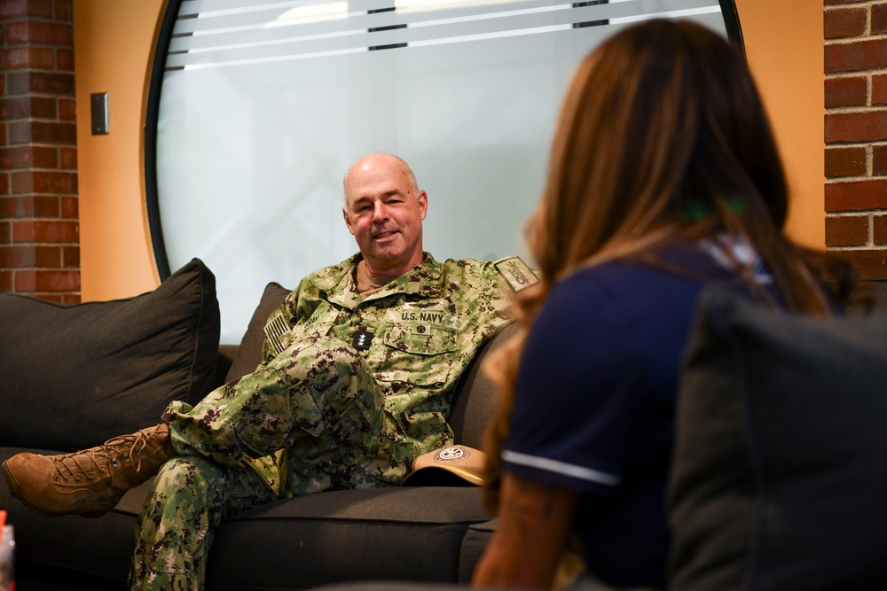 Shore Boss Thanks Heroes, Highlights Navy's Commitment to Wounded Warriors