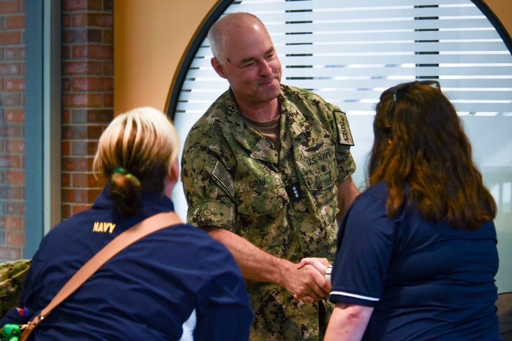 Shore Boss Thanks Heroes, Highlights Navy's Commitment to Wounded Warriors