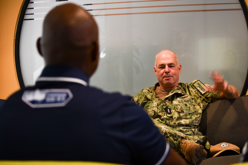 Shore Boss Thanks Heroes, Highlights Navy's Commitment to Wounded Warriors