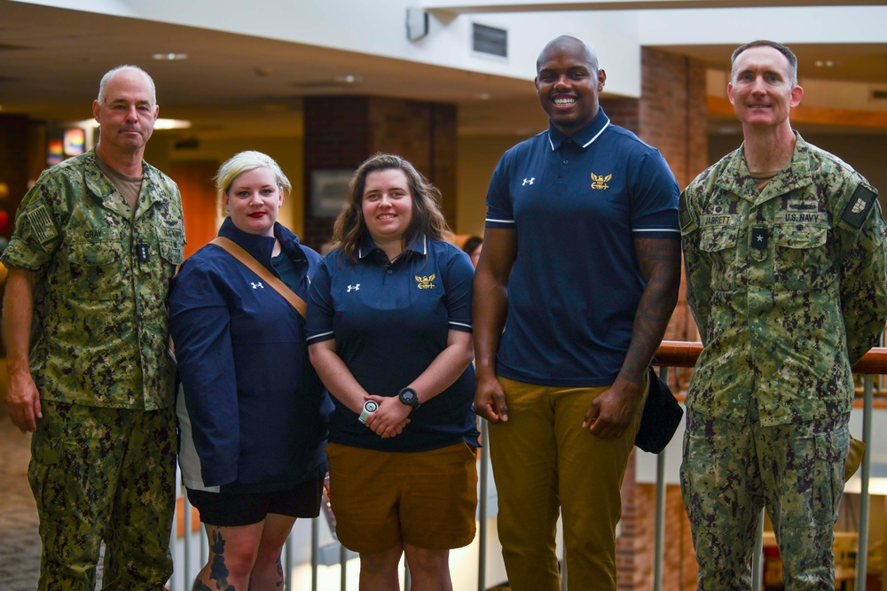 Shore Boss Thanks Heroes, Highlights Navy's Commitment to Wounded Warriors