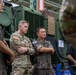 Col. Ned Charles Holt, Eighth Army G4 Logistics Officer, and Col. Lee, Byung Suk, Chief of Plans for the Republic of Korea Army (ROKA) G4, visited the U.S. Army Materiel Support Command–Korea (MSC-K)