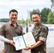 Col. Ned Charles Holt, Eighth Army G4 Logistics Officer, and Col. Lee, Byung Suk, Chief of Plans for the Republic of Korea Army (ROKA) G4, visited the U.S. Army Materiel Support Command–Korea (MSC-K)
