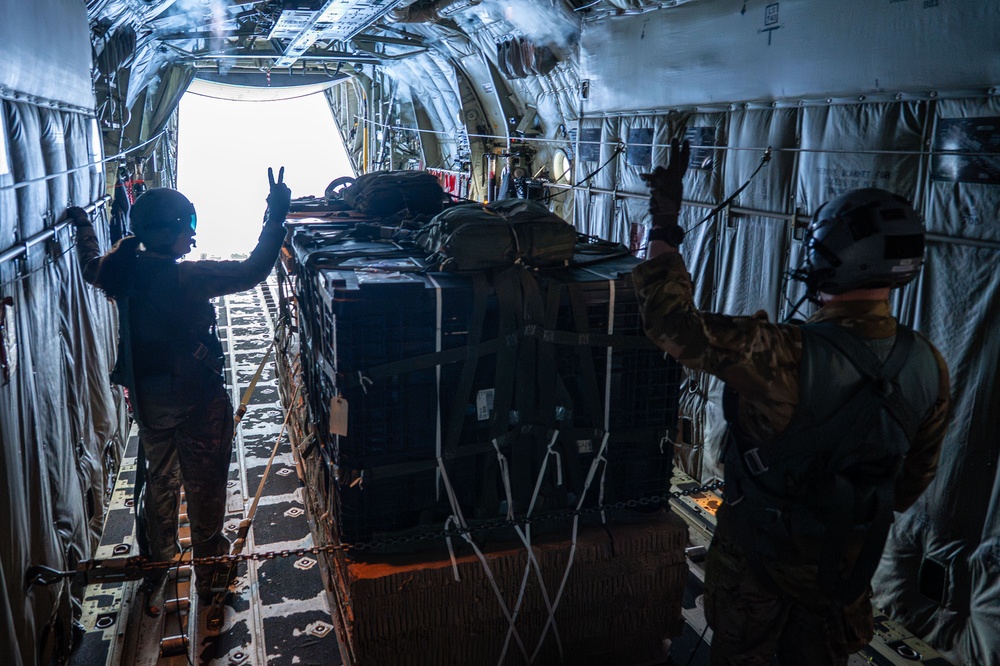 374 AEW, MAF delivers critical cargo for DLE operations
