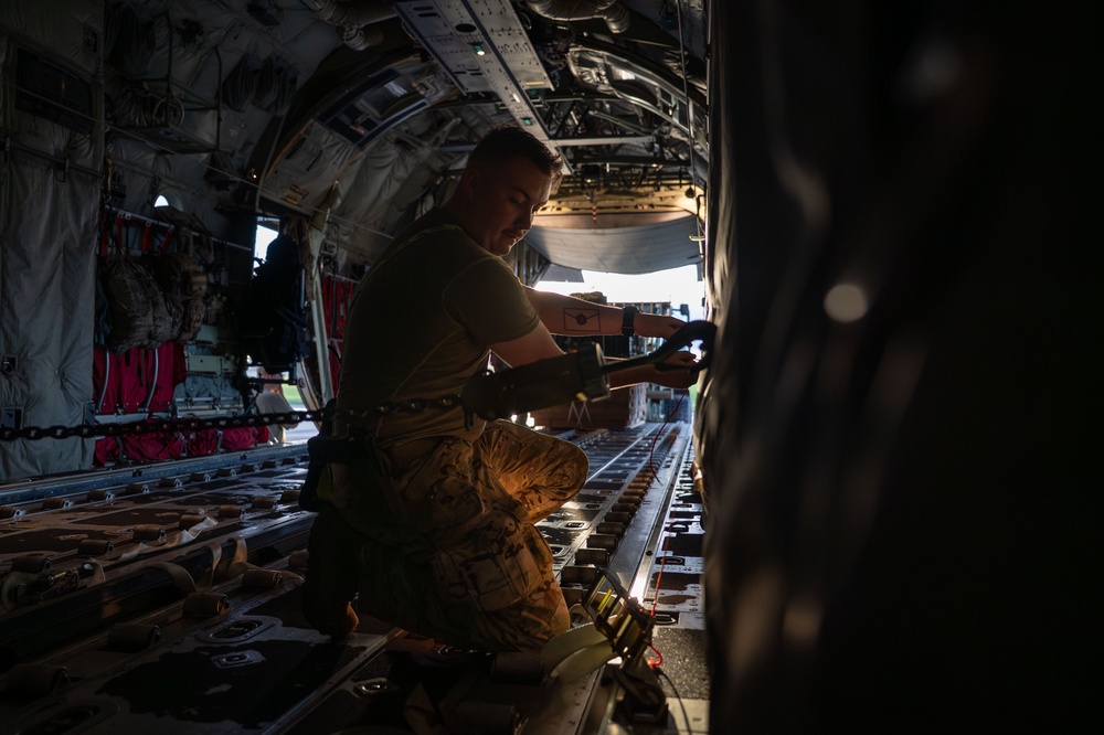 374 AEW, MAF delivers critical cargo for DLE operations
