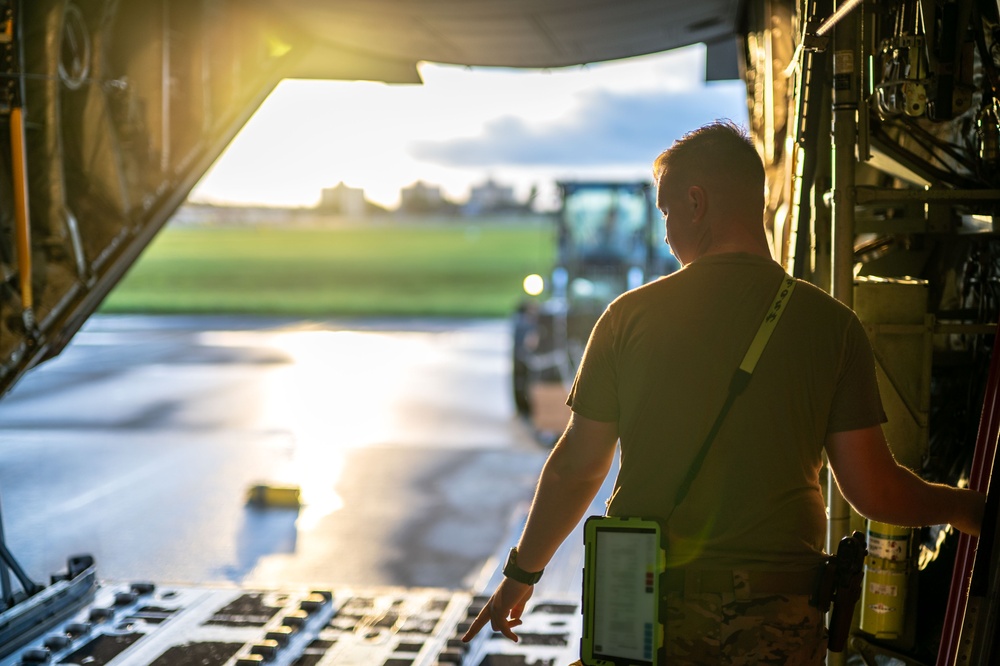 374 AEW, MAF delivers critical cargo for DLE operations
