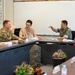 The U.S. Army Materiel Support Command–Korea (MSC-K) welcomes Brig. Gen. Seo, Dong Seol, Republic of Korea (ROK) Joint Chiefs of Staff (JCS) J4 (Logistics), to the Combat Power Generation Center (CPGC) at Camp Carroll.
