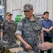 The U.S. Army Materiel Support Command–Korea (MSC-K) welcomes Brig. Gen. Seo, Dong Seol, Republic of Korea (ROK) Joint Chiefs of Staff (JCS) J4 (Logistics), to the Combat Power Generation Center (CPGC) at Camp Carroll.