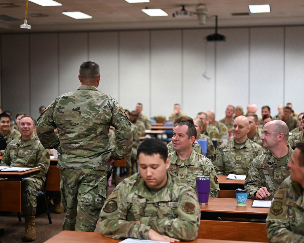 Command Chief Master Sgt. of the Air National Guard  Speaks at the 2025 Enlisted Leadership Workshop