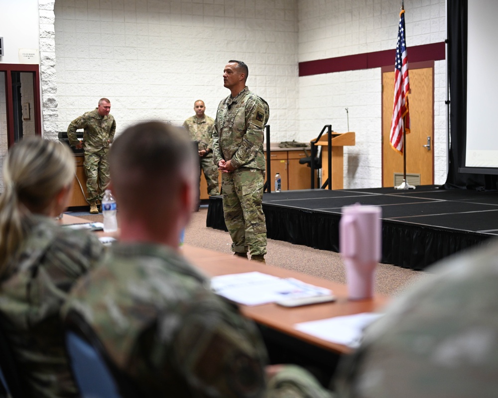 Command Chief Master Sgt. of the Air National Guard  Speaks at the 2025 Enlisted Leadership Workshop