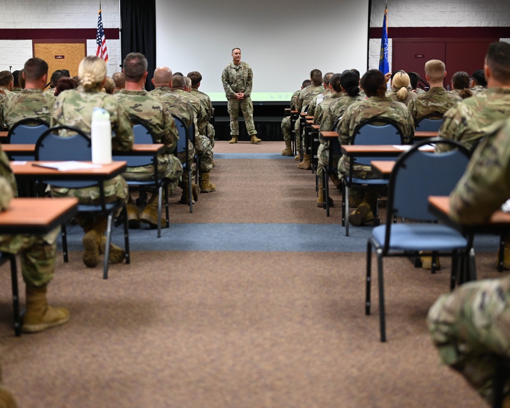Command Chief Master Sgt. of the Air National Guard  Speaks at the 2025 Enlisted Leadership Workshop