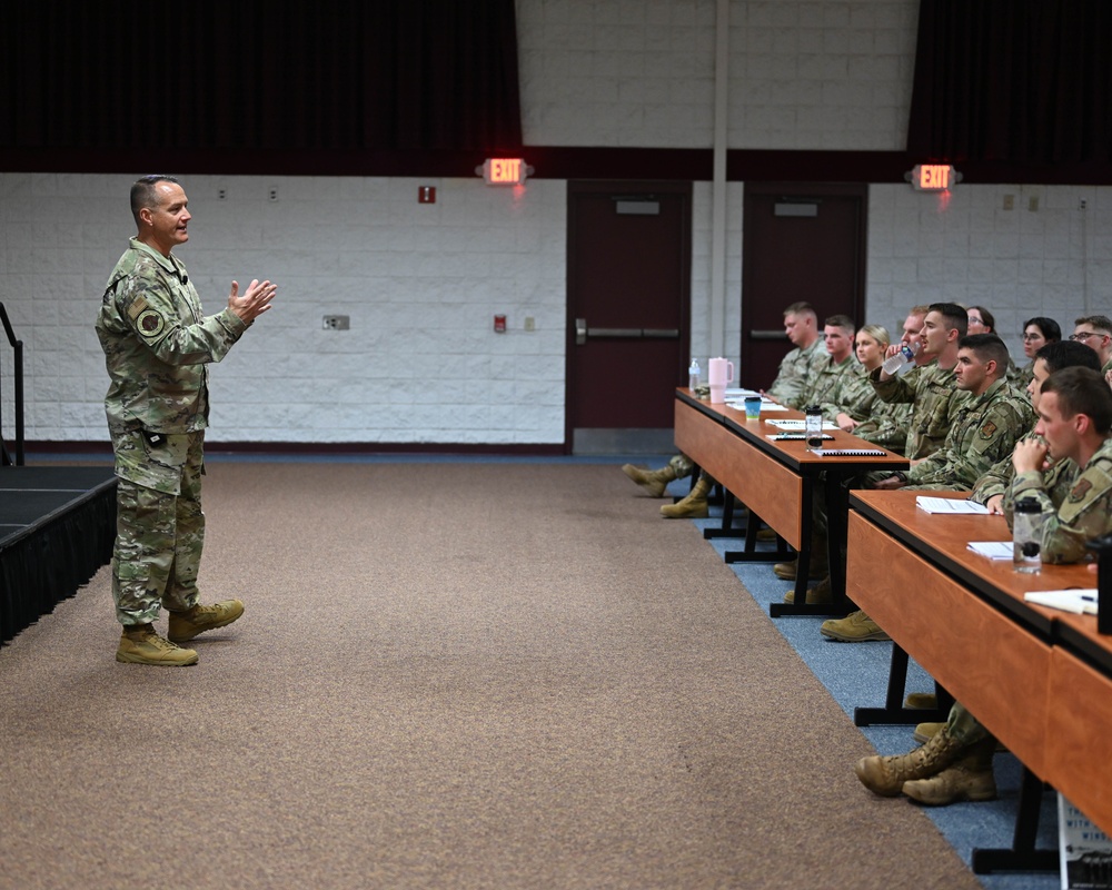 Command Chief Master Sgt. of the Air National Guard  Speaks at the 2025 Enlisted Leadership Workshop