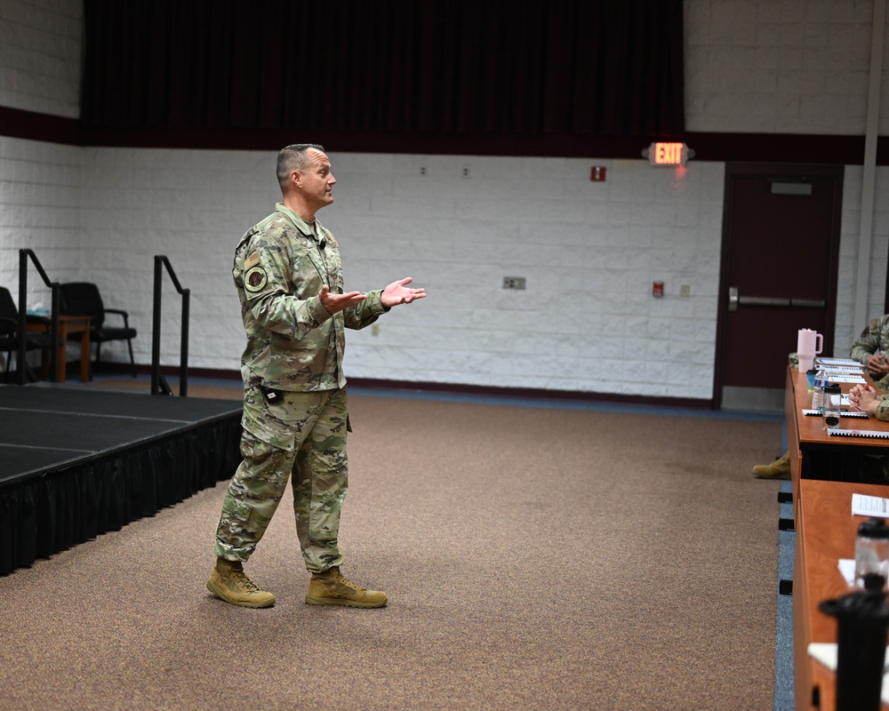 Command Chief Master Sgt. of the Air National Guard  Speaks at the 2025 Enlisted Leadership Workshop