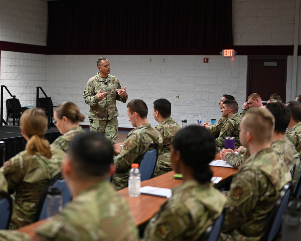 Command Chief Master Sgt. of the Air National Guard  Speaks at the 2025 Enlisted Leadership Workshop