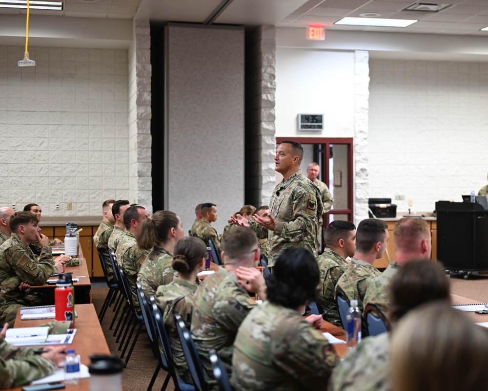 Command Chief Master Sgt. of the Air National Guard  Speaks at the 2025 Enlisted Leadership Workshop
