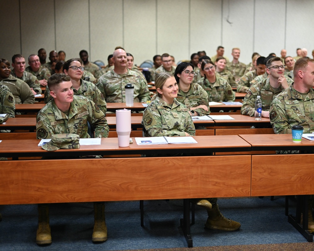 Command Chief Master Sgt. of the Air National Guard  Speaks at the 2025 Enlisted Leadership Workshop