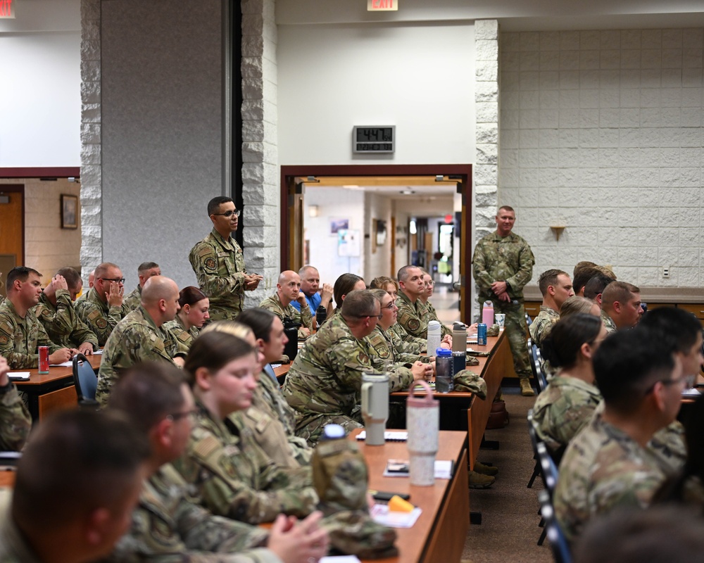 Command Chief Master Sgt. of the Air National Guard  Speaks at the 2025 Enlisted Leadership Workshop