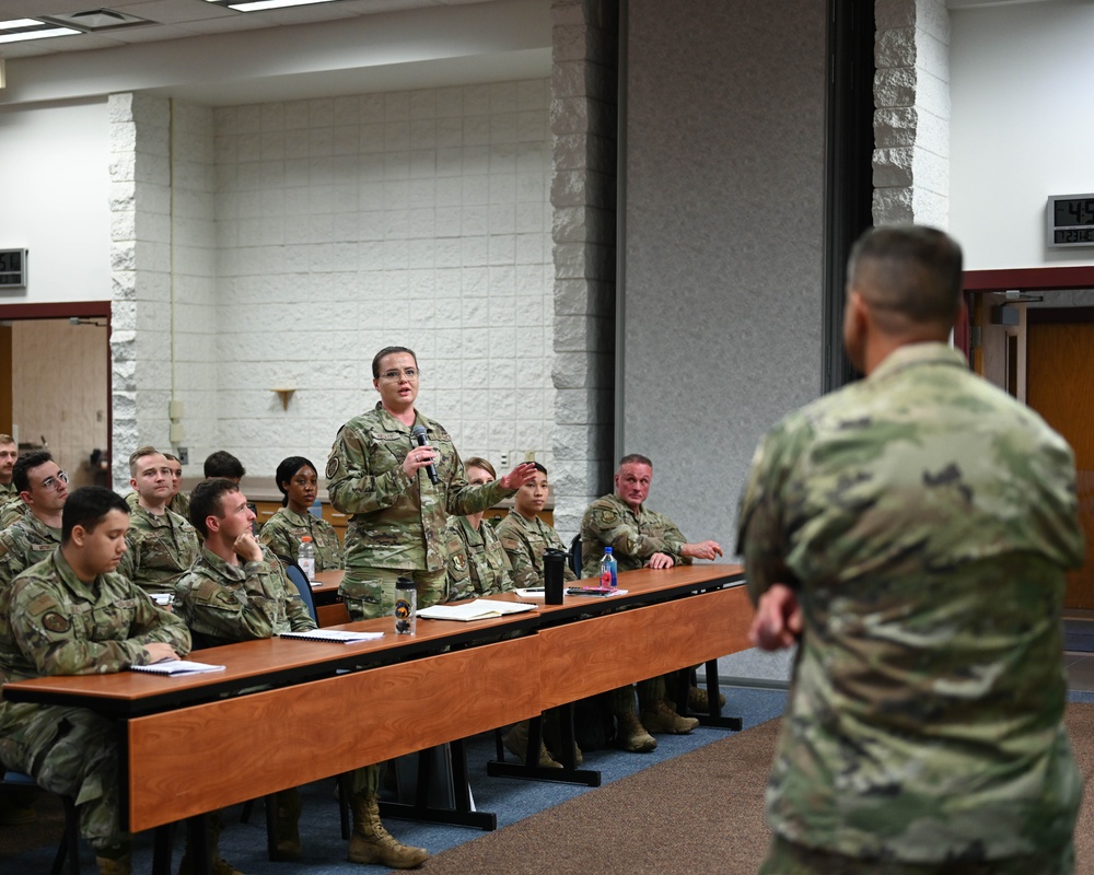 Command Chief Master Sgt. of the Air National Guard  Speaks at the 2025 Enlisted Leadership Workshop