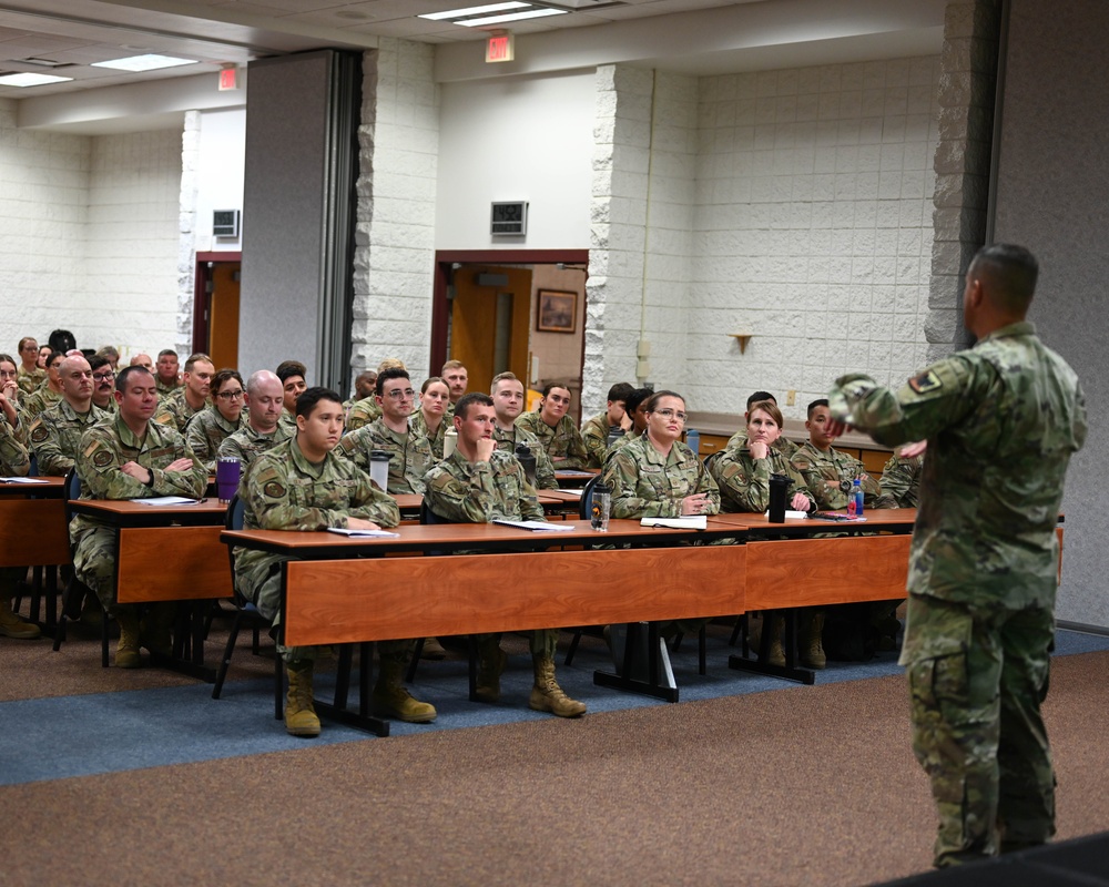 Command Chief Master Sgt. of the Air National Guard  Speaks at the 2025 Enlisted Leadership Workshop