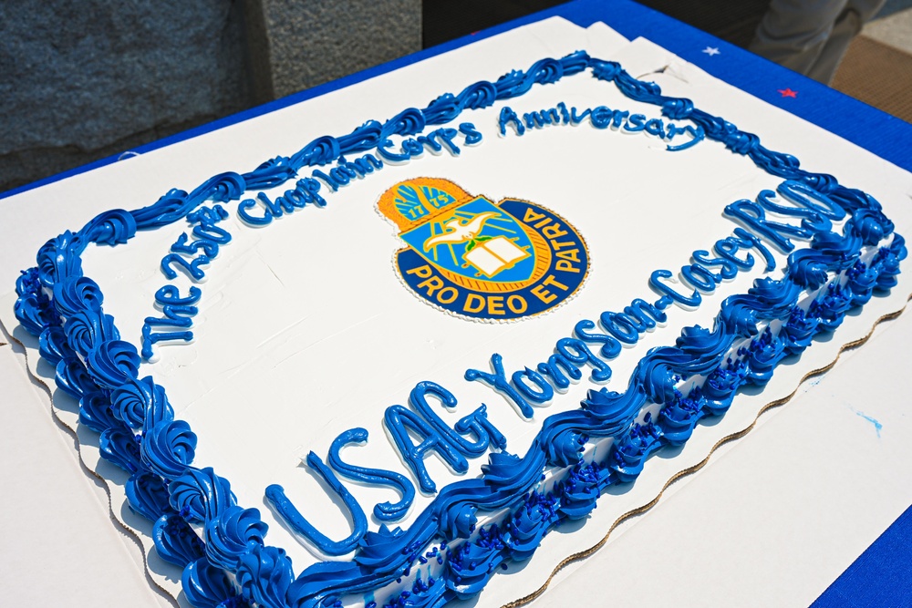 Camp Casey celebrates 250th Chaplain Corp Anniversary
