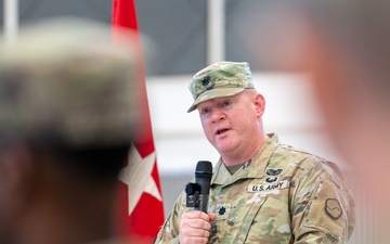 Command Sgt. Maj. Tougbay B. Zarzar officially assumed responsibility for the 498th Combat Sustainment Support Battalion (CSSB), succeeding Command Sgt. Maj. Veronica S. Carter at the Camp Carroll Fitness Center on Jul. 23.