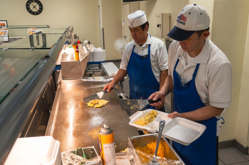 Midnight at Marshall Dining Facility