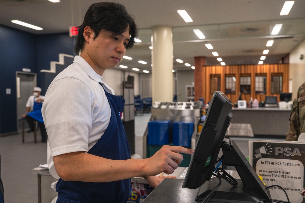 Midnight at Marshall Dining Facility