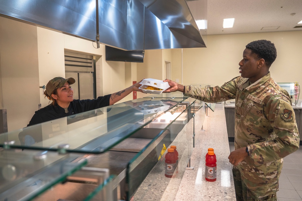 Midnight at Marshall Dining Facility
