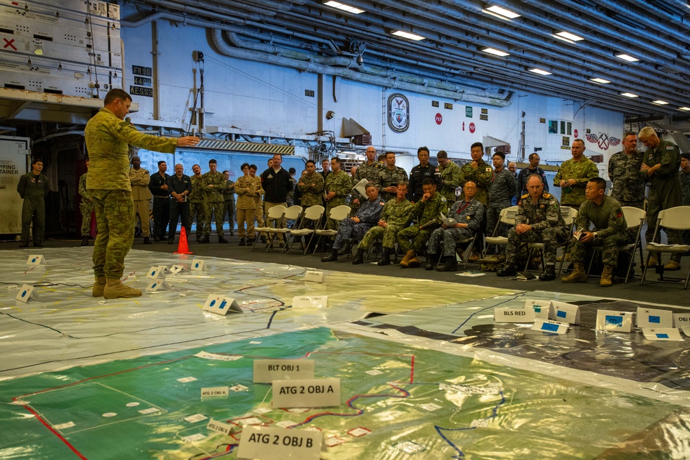 USS America (LHA 6) Holds Rehearsal of Concept during Talisman Sabre 25