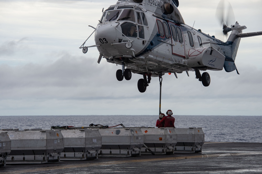 USS Carl Vinson (CVN 70) Conducts Routine Operations in the Pacific Ocean