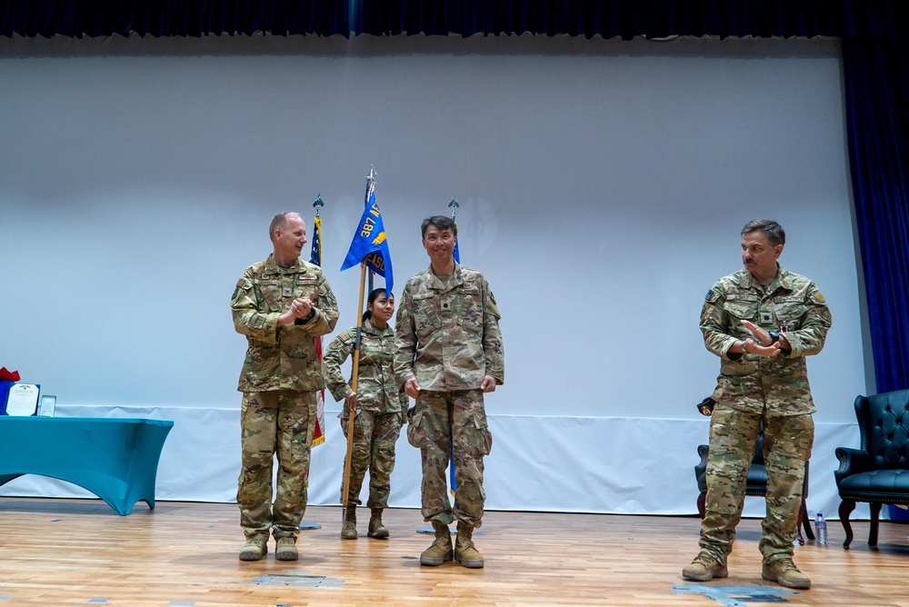 82nd EASOS change of command ceremony