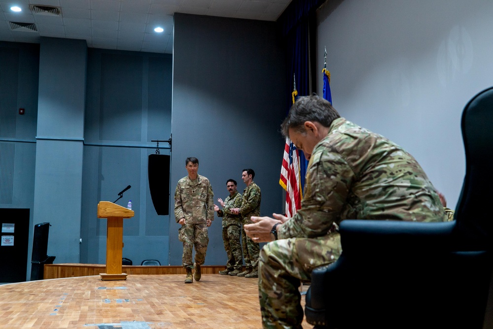 82nd EASOS change of command ceremony