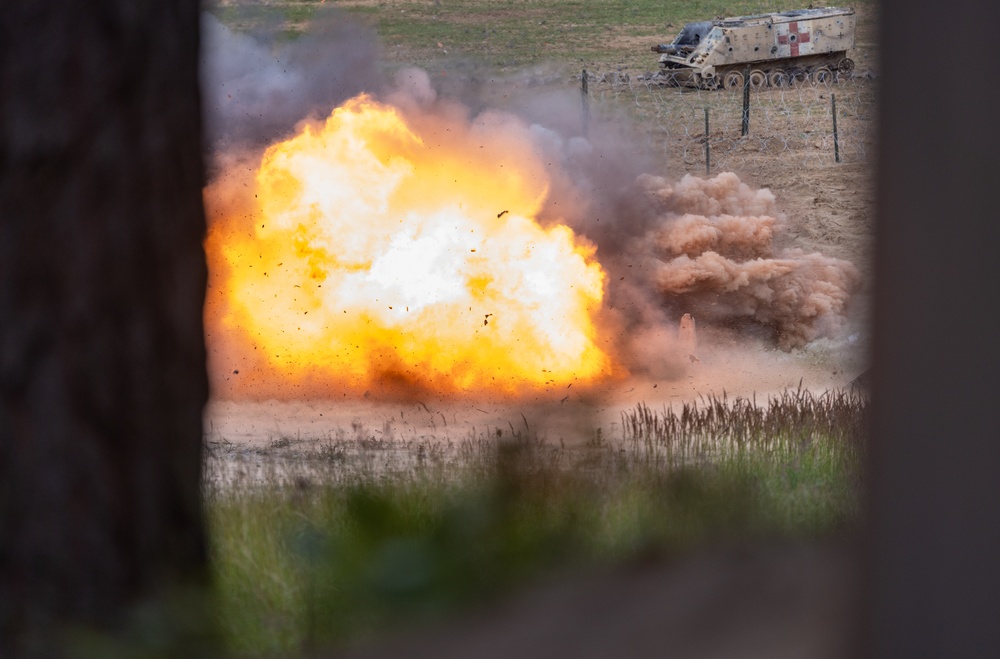 173rd Airborne Brigade Soldiers conduct demolition range to prepare for Expert Soldier Badge