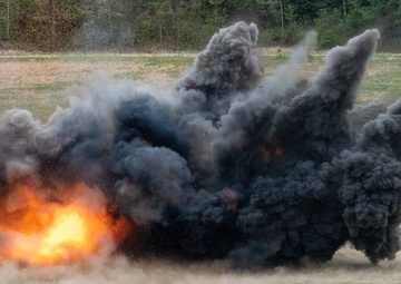 173rd Airborne Brigade Soldiers conduct demolition range to prepare for Expert Soldier Badge