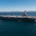 USS Gerald R. Ford (CVN 78) Transits the Strait of Gibraltar